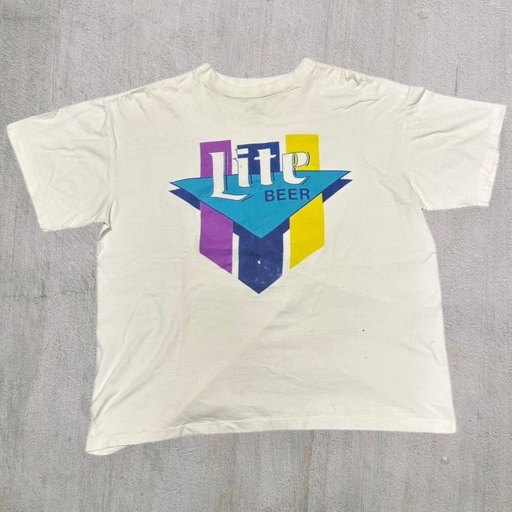 Vintage Lite Beer tee